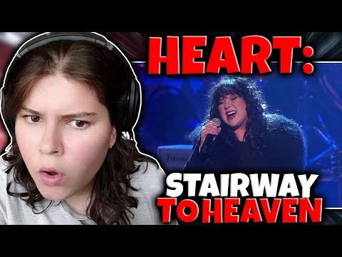 WOW!! TEENAGER HEARS HEART - "Stairway To Heaven (LIVE AT KENNEDY HONORS CENTER) For The First Time