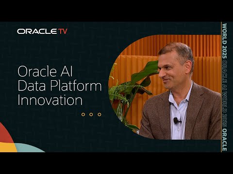 Oracle AI Data Platform: Transforming Data Into Intelligent Action on Oracle TV at Oracle AI World