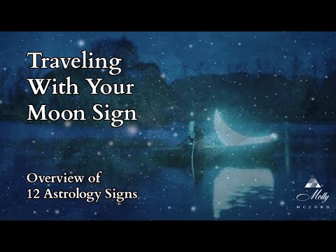 12 Moon Signs In Astrology - All Signs - Natal Astrology Chart