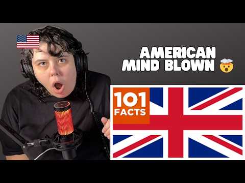 American Reacts to 101 Facts About the UK | Part 1