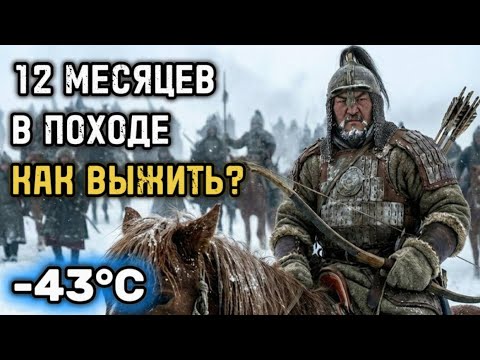 40 секретов выживания МОНГОЛОВ Чингисхана при -40°C в степи