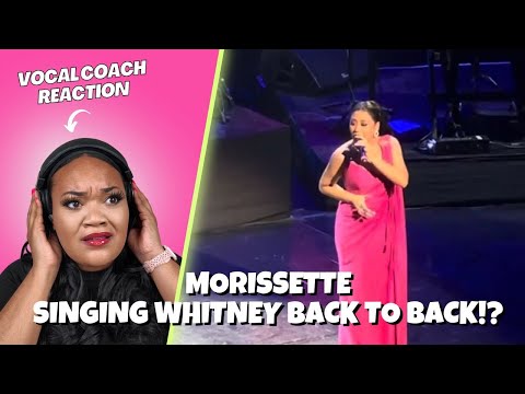 Morissette The Bodyguard Medley - Vocal Coach Reacts