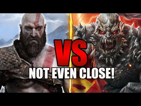 Why Doomsday VS Kratos Isn't Even Close!