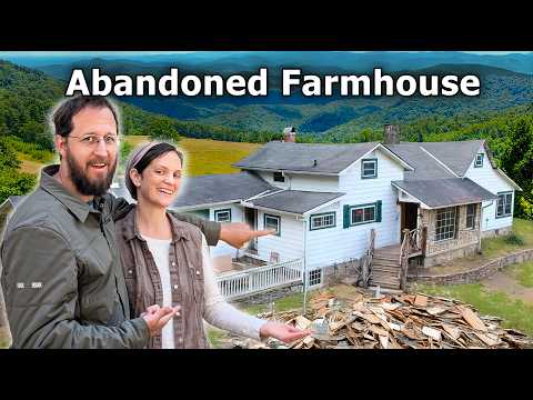 We Renovated a 150-year-old *Abandoned* Farmhouse... This is it Now | TIMELAPSE