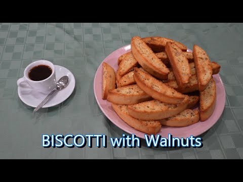 Italian Grandma Makes Biscotti with Walnuts