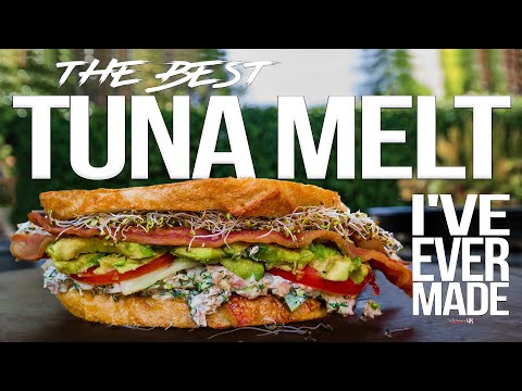 The Best Tuna Melt Sandwich I've Ever Made | SAM THE COOKING GUY 4K
