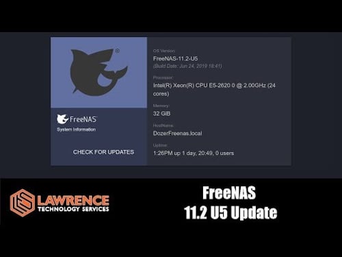 FreeNAS 11.2 U5 Update