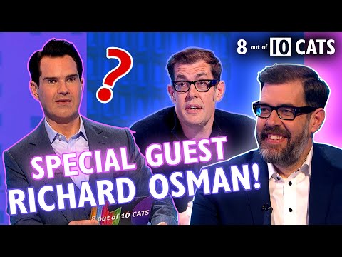 Richard Osman’s Wittiest and Most Hilarious Moments | 8 Out of 10 Cats