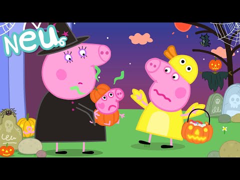 Peppa-Wutz-Geschichten 🎃 Das Familienkostüm 🧙♀️ Videos für Kinder
