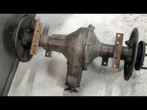 Укорачивание и замена заднего моста на самодельном мини-тракторе