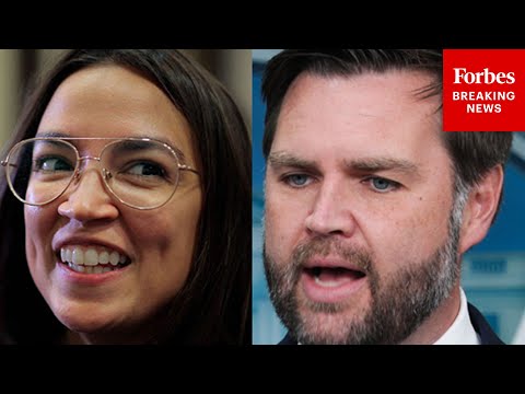 AOC Reacts To JD Vance Tying The Government Shutdown To Schumer Being Scared Of Her Politically