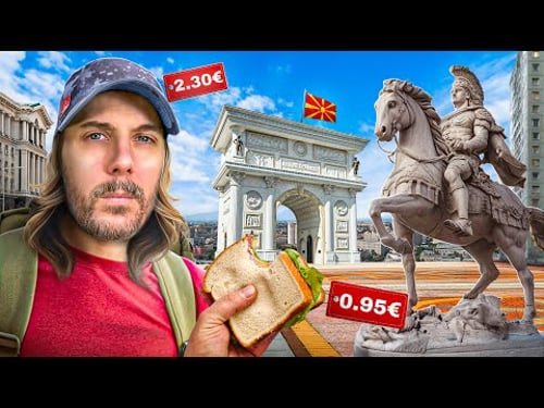 Je visite la capitale la moins chère d’Europe ! 🇲🇰