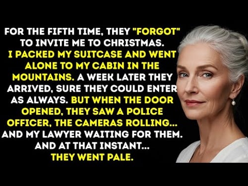 My Family Forgot Me For Christmas… I Hid In My Cabin, But A Week Later They Tried To Get In!