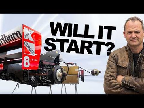 How to Start a '90s F1 Engine