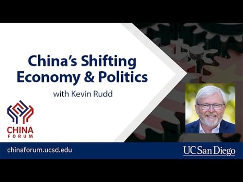 China's Shifting Economy and Politics with Kevin Rudd