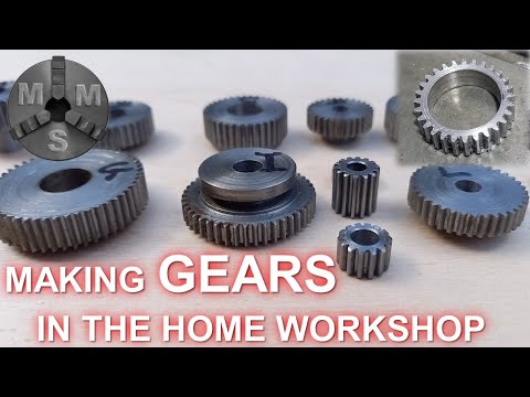 Gear cutting. Making gears in the home workshop.