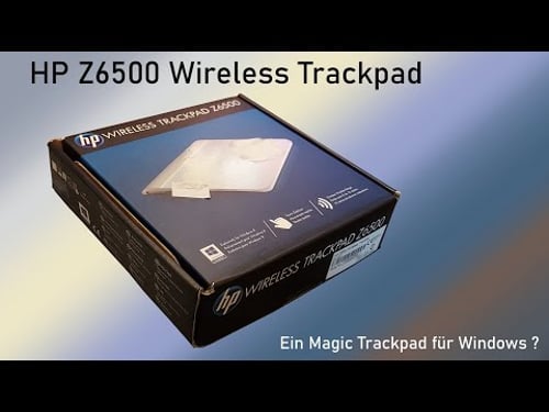 HP Z6500 Wireless Trackpad - Ein Magic Trackpad für Windows?