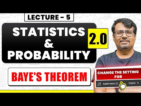 Bayes Theorem | Statistics and Probability By GP Sir