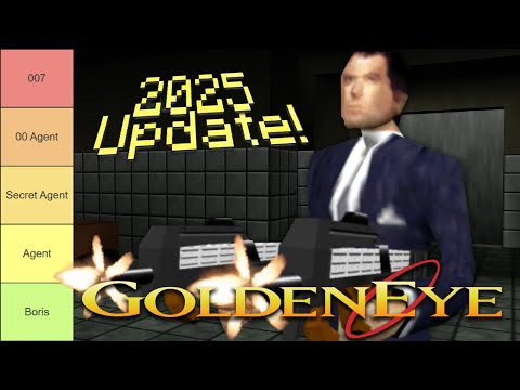 Ranking All Weapons In GoldenEye 007 (Updated)