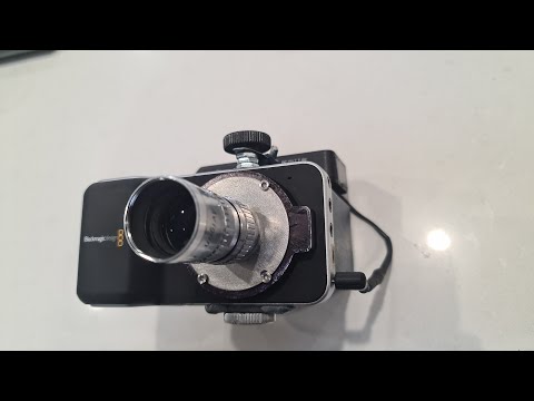 I literally Hacked my BMPCC OG to turn it into an 8 mm film, D-mount replacement