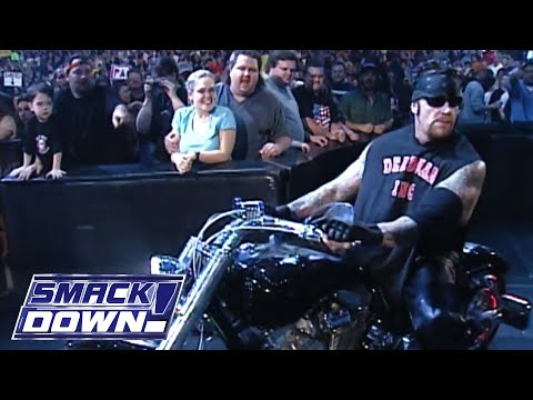 The Rock & Triple H Vs The Undertaker & Kurt Angle Part 1 - SMACKDOWN