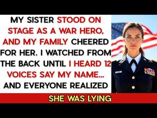 My Sister Stole My Combat Credit — 12 Soldiers Exposed Her Lie.