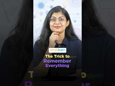 How to Remember Everything You Study | Science-Based Learning Techniques #shorts #simplilearn