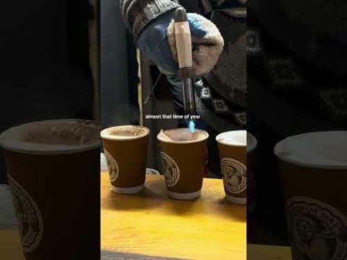 smores x hot chocolate ๐๐ปโโ๏ธ in ottawa last year #winter #holidaycountdown #shorts