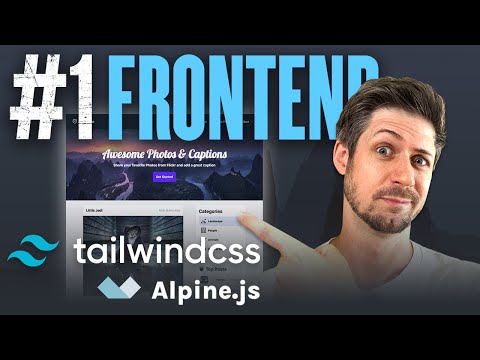 Frontend with TailwindCSS and Alpine JS - Part 1