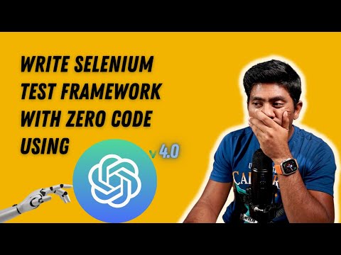 Write Selenium Test Automation Framework with ZERO code using ChatGPT 4.0