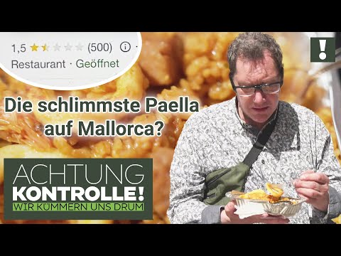 "Essen Sie hier NICHT!" Paella aus dem TÜTCHEN und 1,5 Sternchen? | Achtung Kontrolle