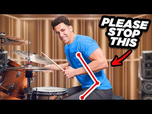 10 Things EVERY Beginner Drummer Does...(PLEASE STOP!)