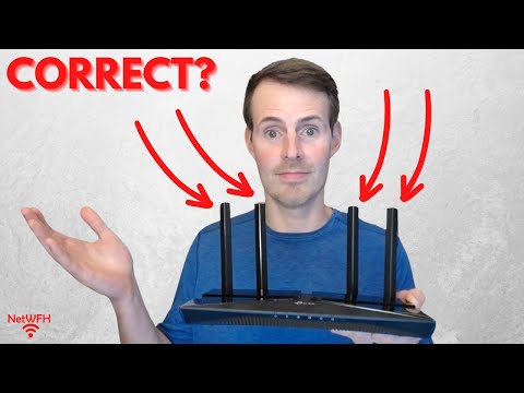 Router Antenna Positions With BEAMFORMING: What to Do