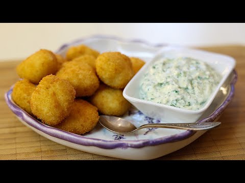 Delicious chicken nuggets. Recipe from the Pro Chef