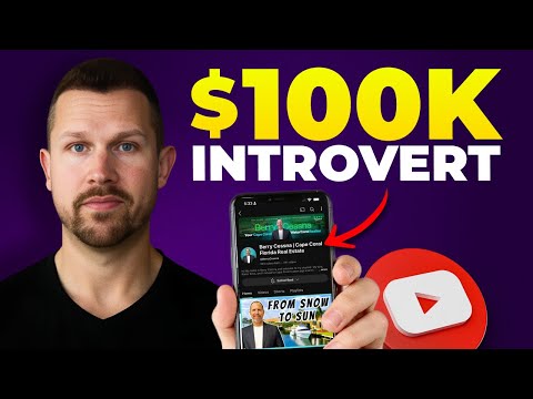 How This Camera-Shy Introverted Realtor Gets Consistent Clients on YouTube.