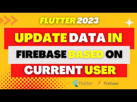 How to update data in firebase firestore flutter tutorial 2023
