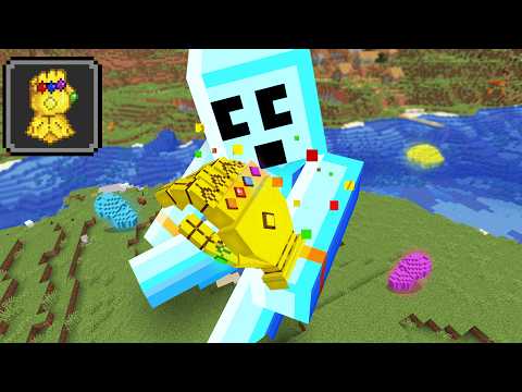 Minecraft but you can Eat Infinity Stones
