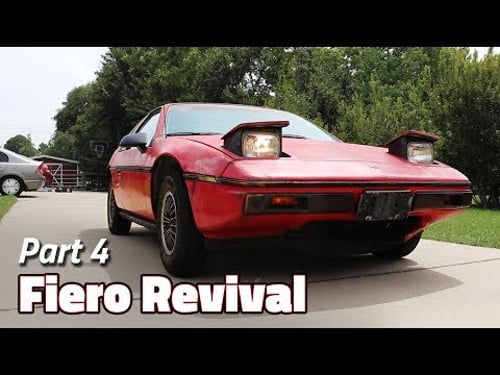 Blink Once If Your Headlights Go Up and Down | 1985 Fiero 2M4 Revival - Part 4