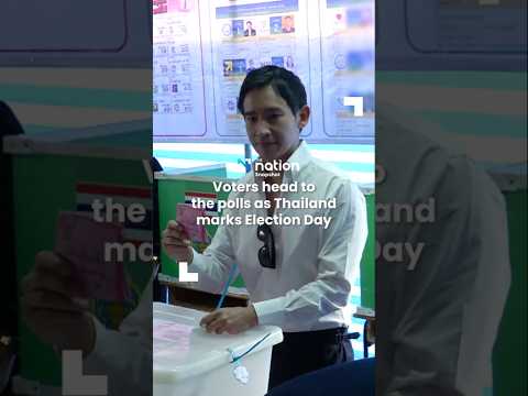 Voters head to the polls as Thailand marks Election Day