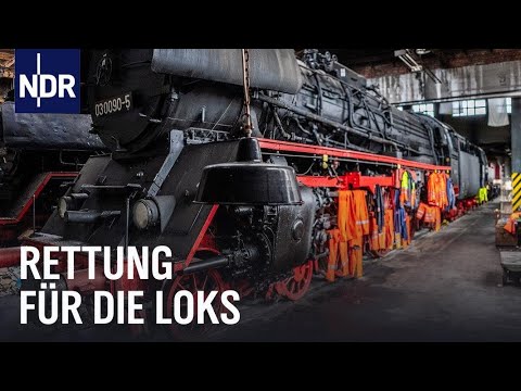 Endstation Großbrand? Schwerins Eisenbahnfreunde retten ihr Museum | Die Nordreportage | NDR Doku