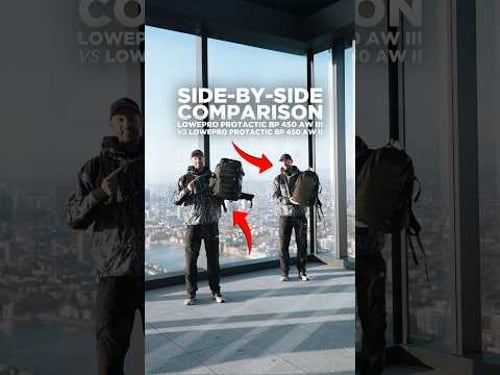 Lowepro ProTactic 450 AW MK II + III comparison ๐(ULTIMATE UPGRADE?)