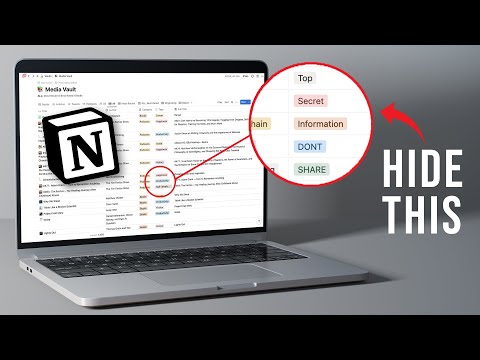 How To Hide Properties In Notion (the secure way)