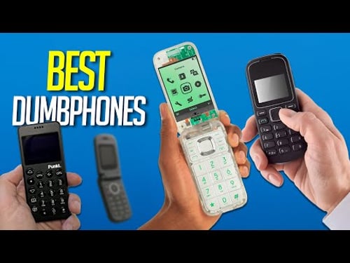 7 Best Dumbphones In 2025 That Are ACTUALLY Worth It