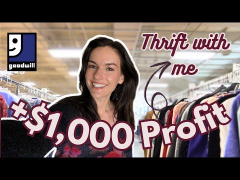 Goodwill Flips: $1,000 Profit from Just 13 Items! Thrift with me!
