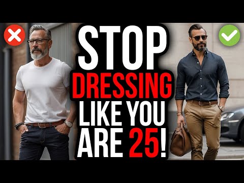 13 OUTDATED Clothing Items Men Over 40 Should REPLACE Now!