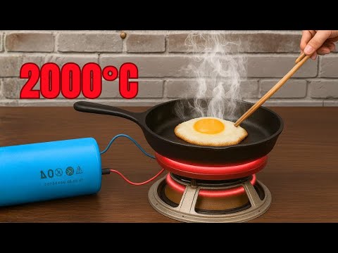 Make an Induction Cooker Without the Electric Grid Using an Old Speaker & Copper Wire😱