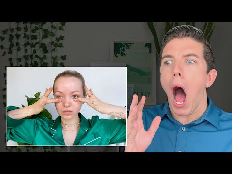 Specialist Reacts to Dove Cameron's Skin Care Routine