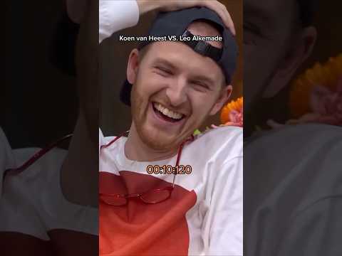 Koen van Heest VS. Leo Alkemade Battle 💣 #koen #leoalkemade #lastonelaughingnl #bankzitters