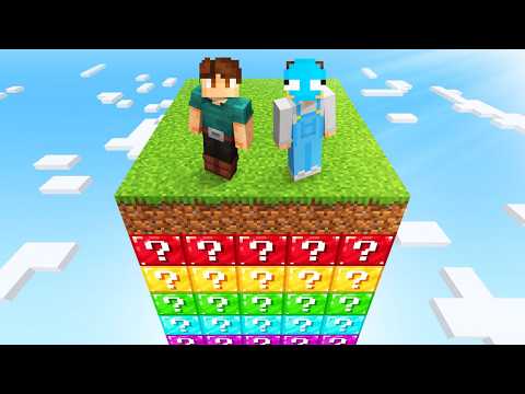 Minecraft on a Lucky Block Chunk!