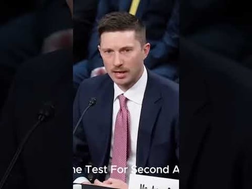 Senator John Kennedy stunned a judicial nominee during a Senate hearing on fire arms bill